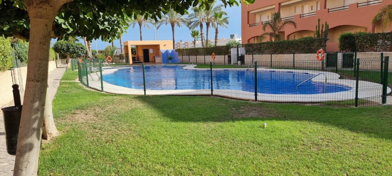Homes Of Spain, Apartamentos Paraiso De Vera Playa, Ed Tahiti, Bajo G A Pie De La Playa, Vistas Piscina エクステリア 写真